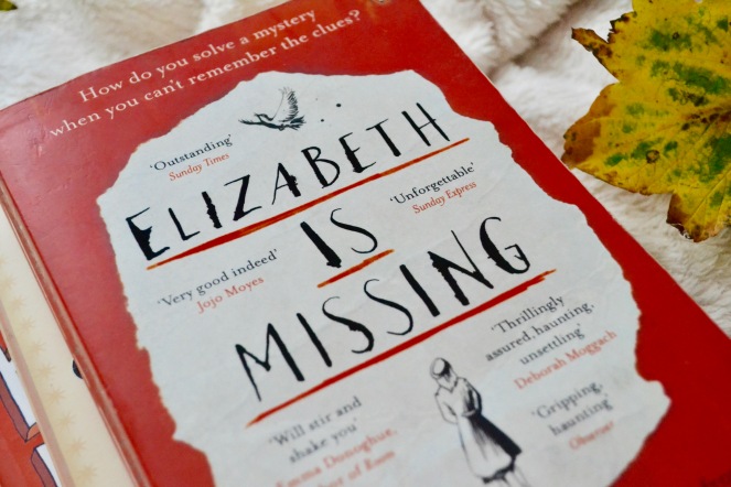 Photo by me. Elizabeth is missing - Emma Healey